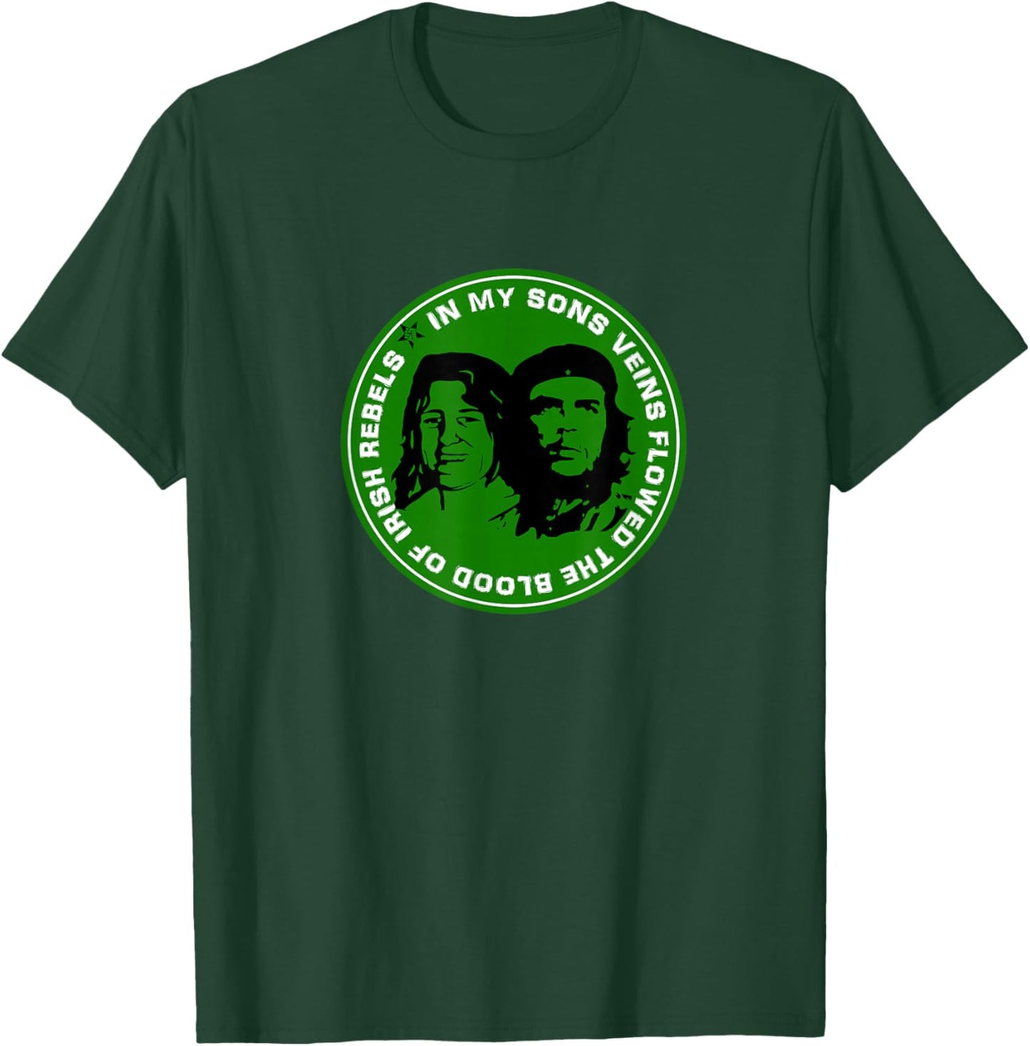 Bobby Sands and Che Guevara Irish Republican T-Shirt - T-Shirt | Forest