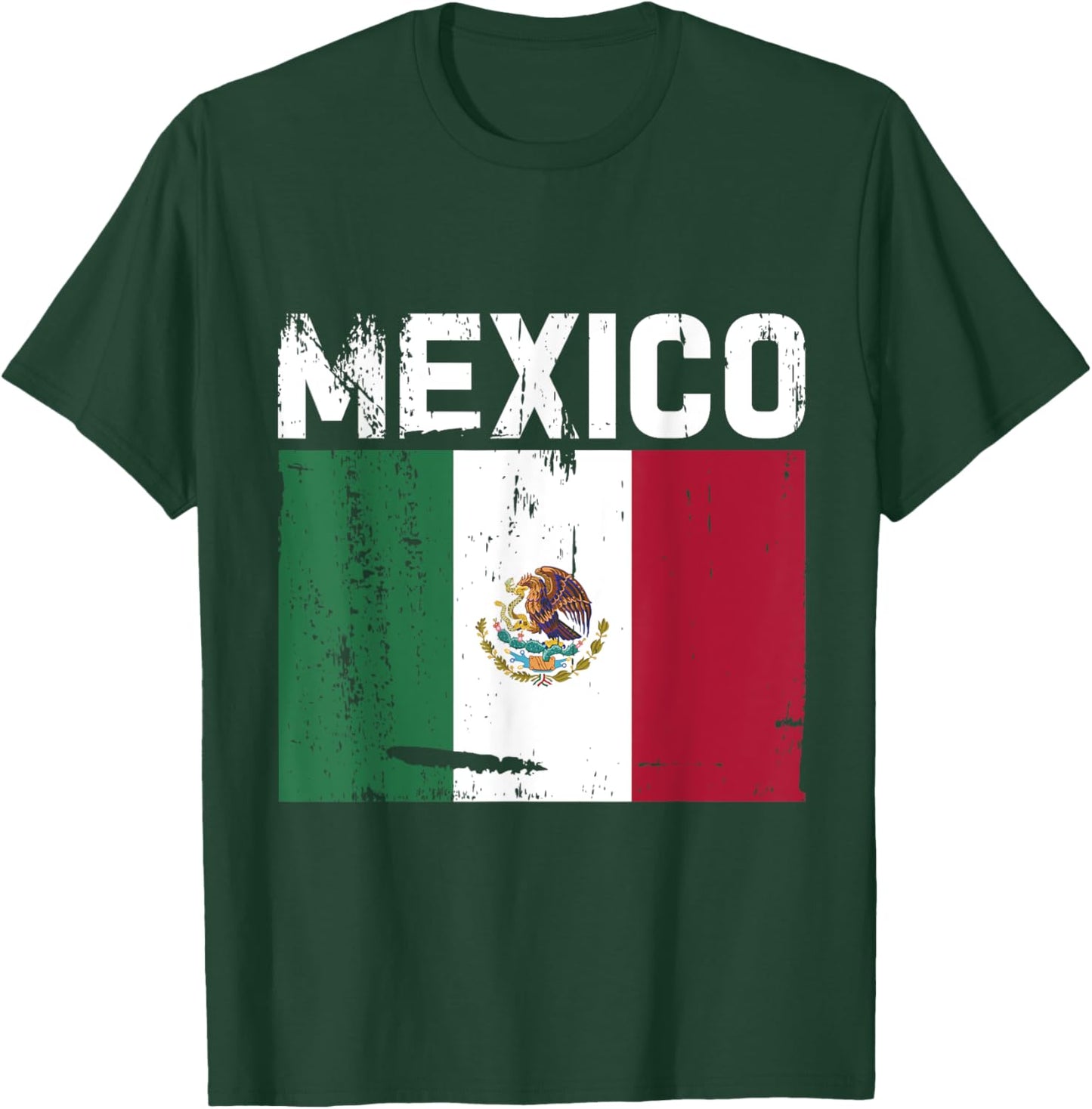 México Mexico Cinco De Mayo Futbol Pride Mexican T-Shirt - T-Shirt | Forest