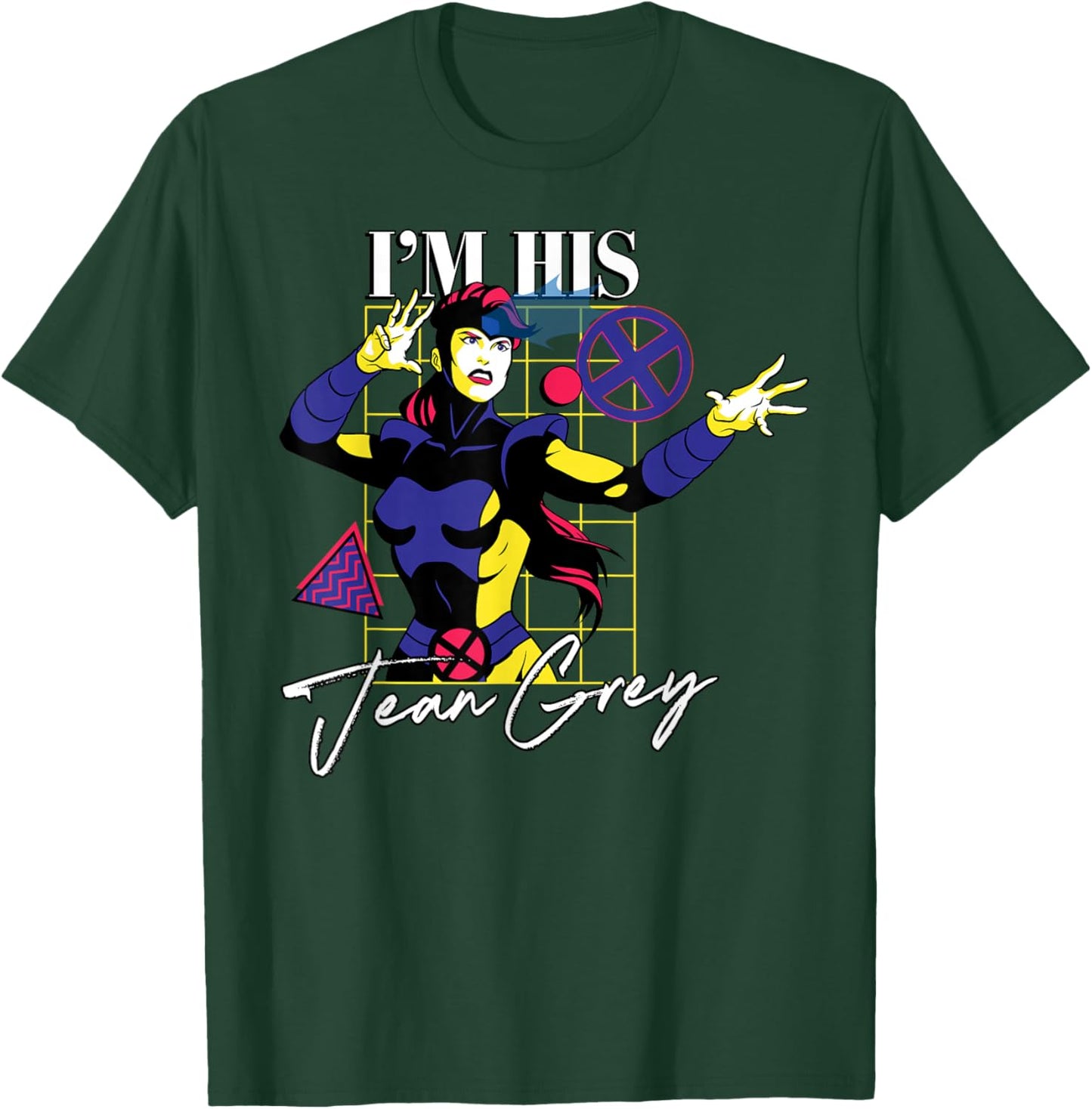 Marvel Super Heroes X-Men Couples Matching I’m His Jean Grey T-Shirt - T-Shirt | Forest