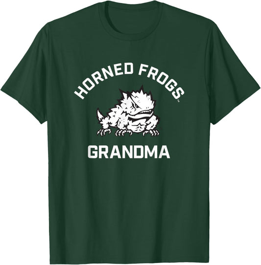 TCU Horned Frogs Arched Grandma T-Shirt - T-Shirt | Forest
