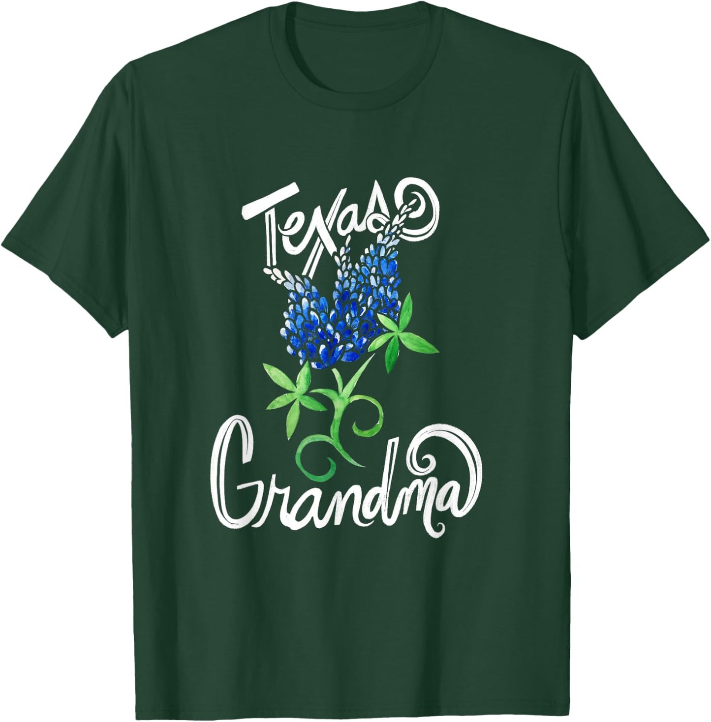 Texas Grandma Texas bluebonnets T-Shirt - T-Shirt | Forest