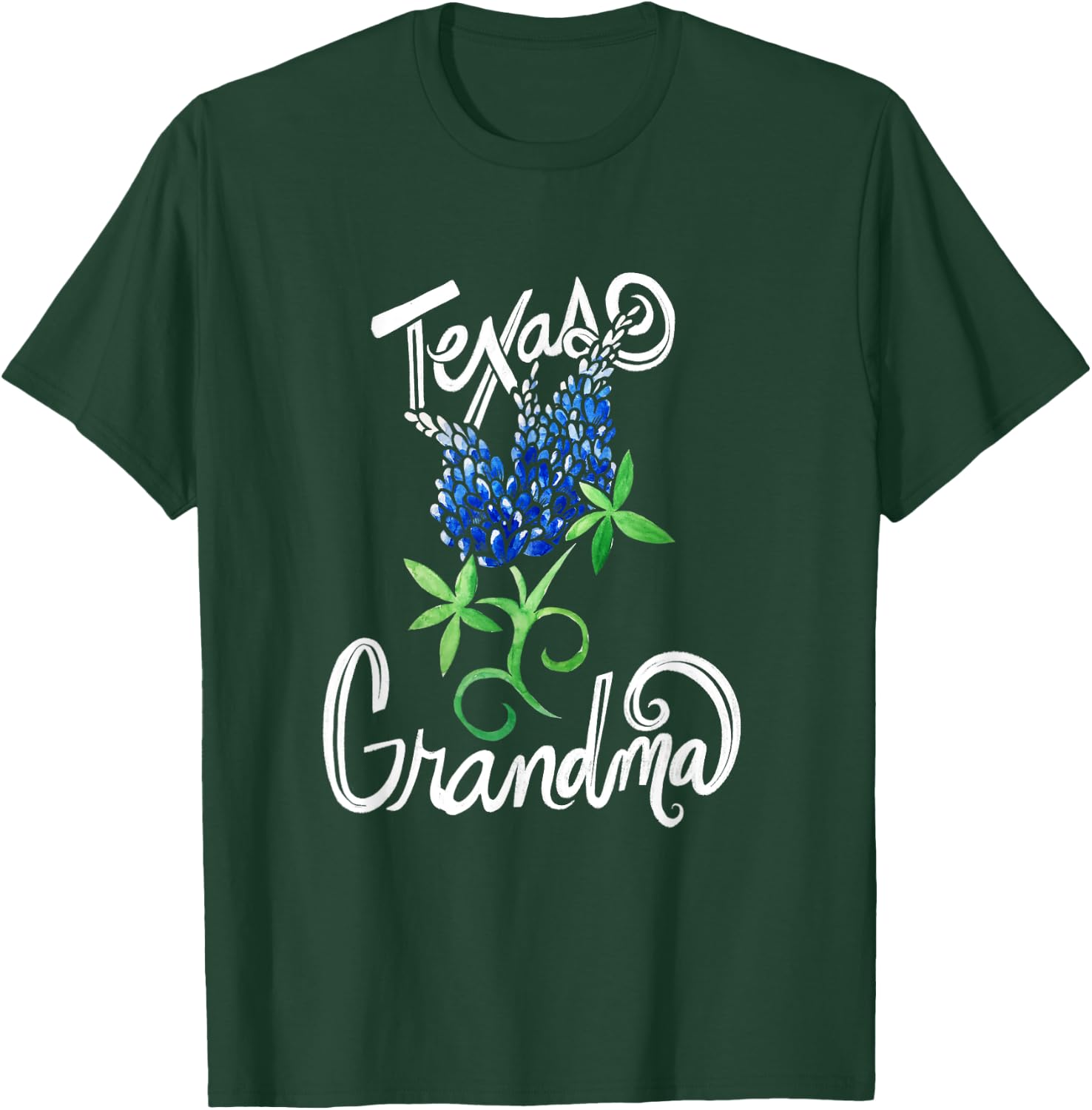 Texas Grandma Texas bluebonnets T-Shirt - T-Shirt | Forest