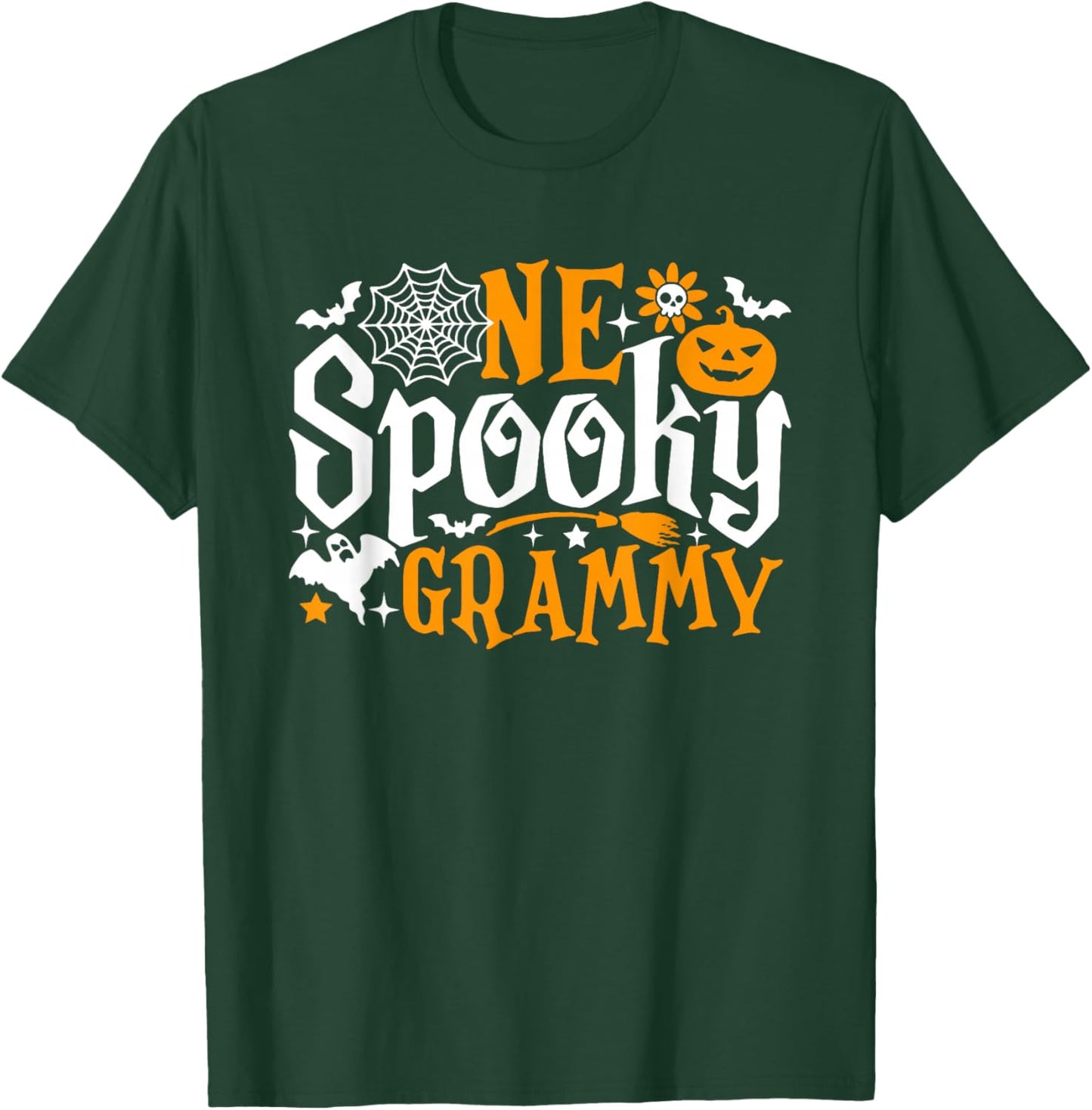 One Spooky Grammy Funny Halloween Family Matching T-Shirt - T-Shirt | Forest