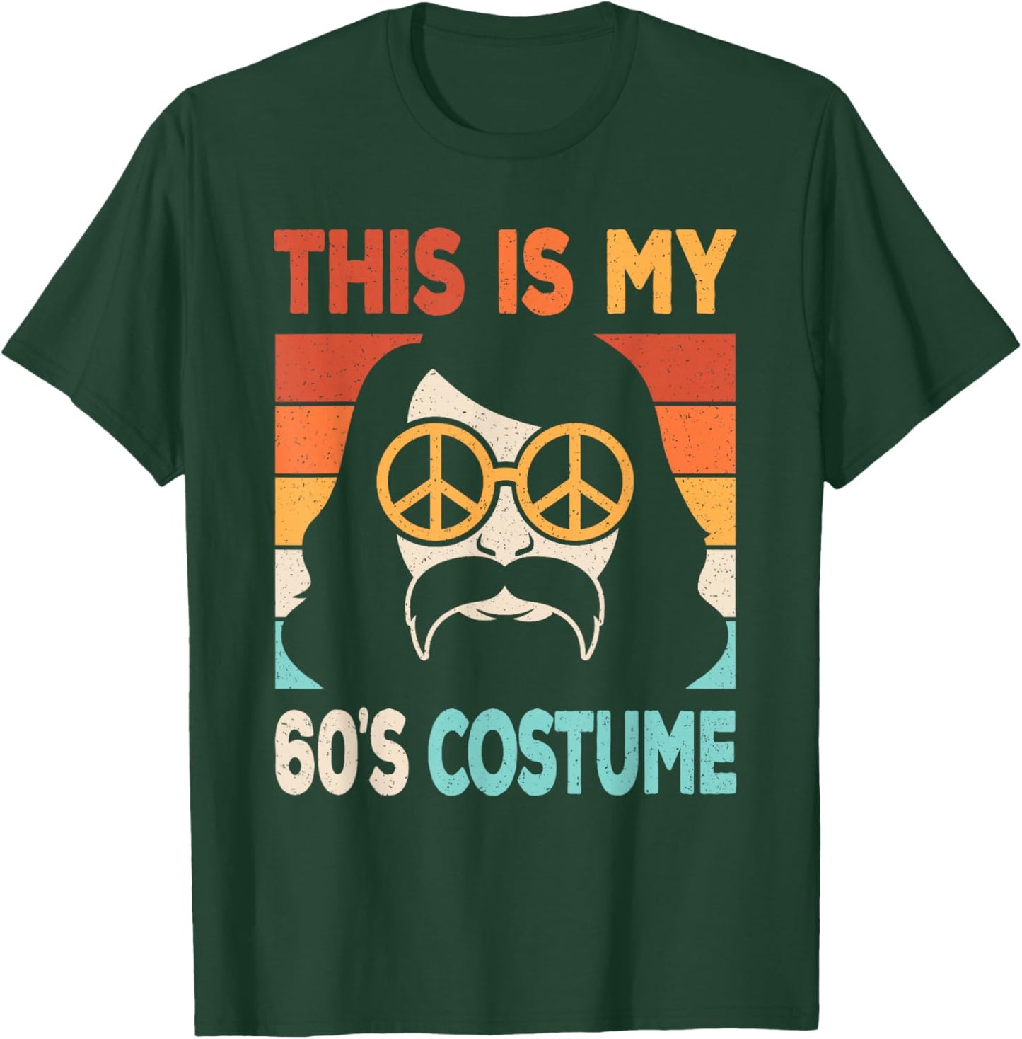 This Is My 60's Costume 60s Disco 1960s Party 60s Outfit Men T-Shirt - T-Shirt | Forest