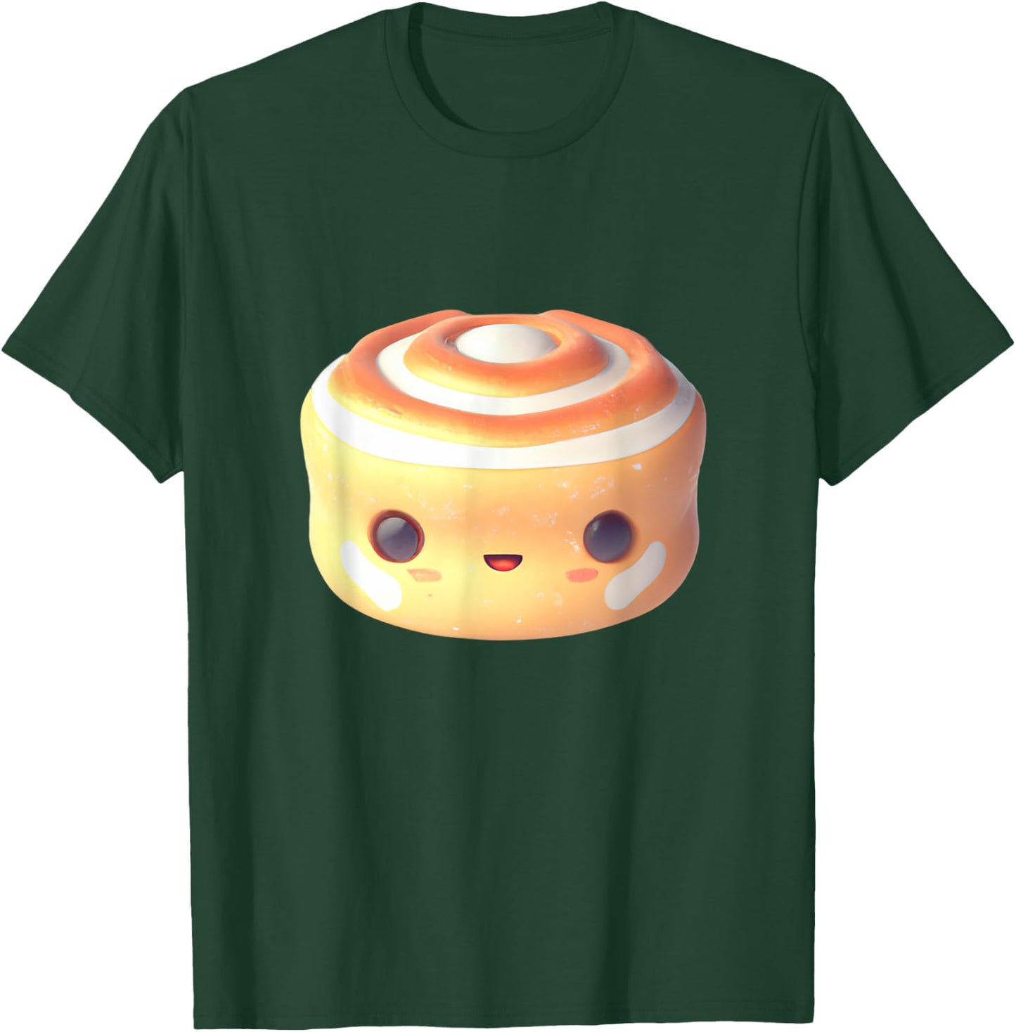 Kawaii Cinnamon Roll T-Shirt - T-Shirt | Forest