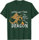 Flying Mythical Creature Cool Dragon Lovers Design T-Shirt - T-Shirt | Forest