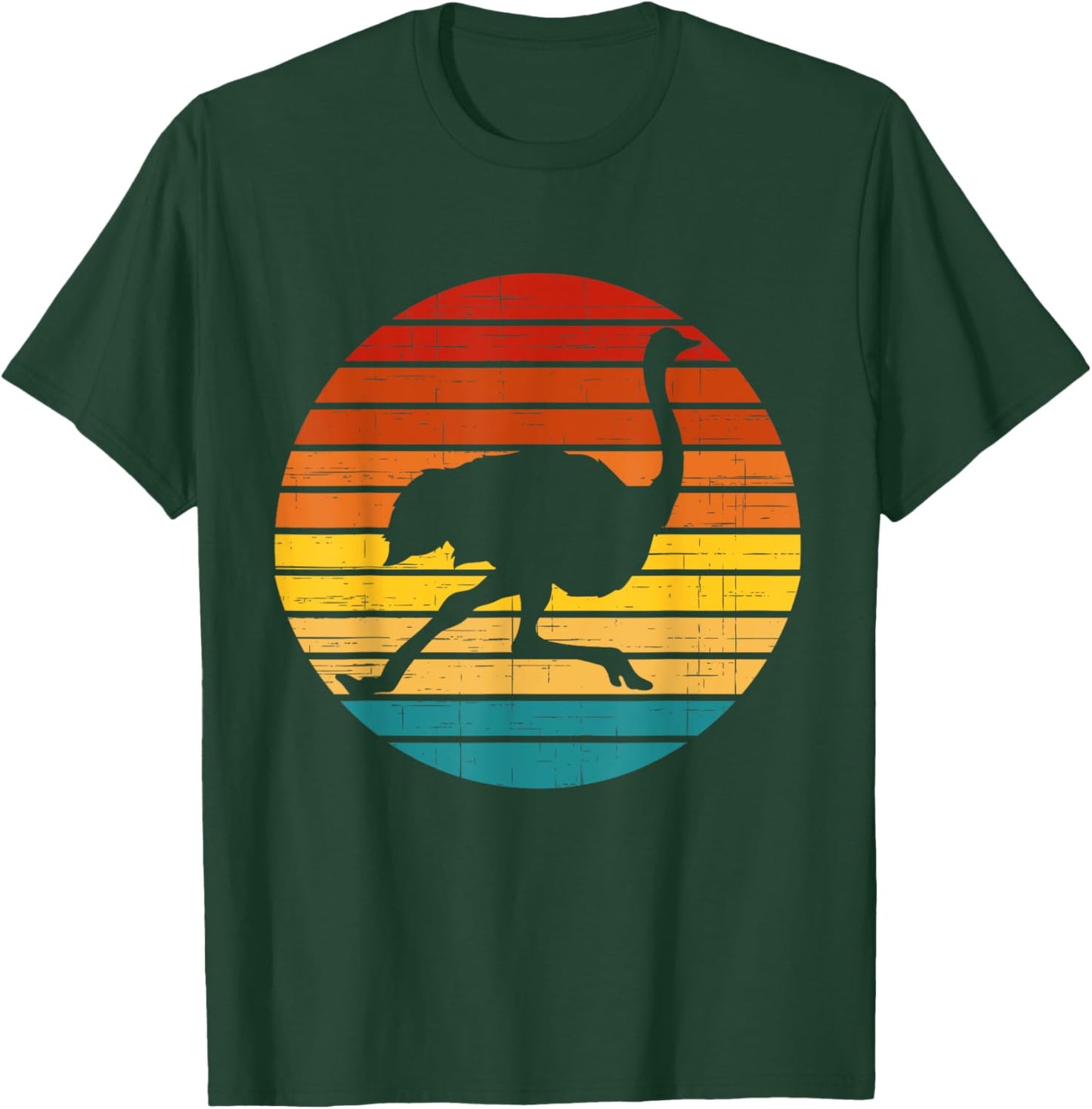 Vintage Ostricht shirt, Ostrich for kids, Ostrich shirt girl T-Shirt - T-Shirt | Forest