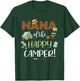 Nana of The Happy Camper First Birthday Camping Mom Mommy T-Shirt - T-Shirt | Forest