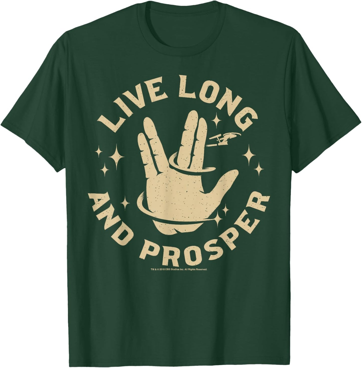 Star Trek: The Original Series Tarot Live Long and Prosper T-Shirt - T-Shirt | Forest