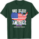 God Bless America Especially Idaho Awesome US State Design T-Shirt - T-Shirt | Forest
