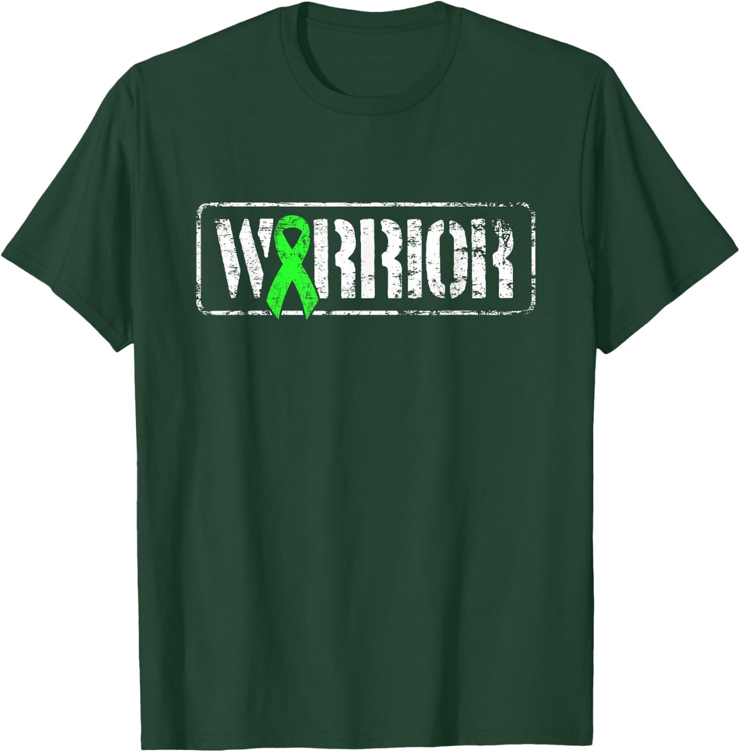 Non-Hodgkins Lymphoma Warrior - Military-Style Awareness T-Shirt - T-Shirt | Forest