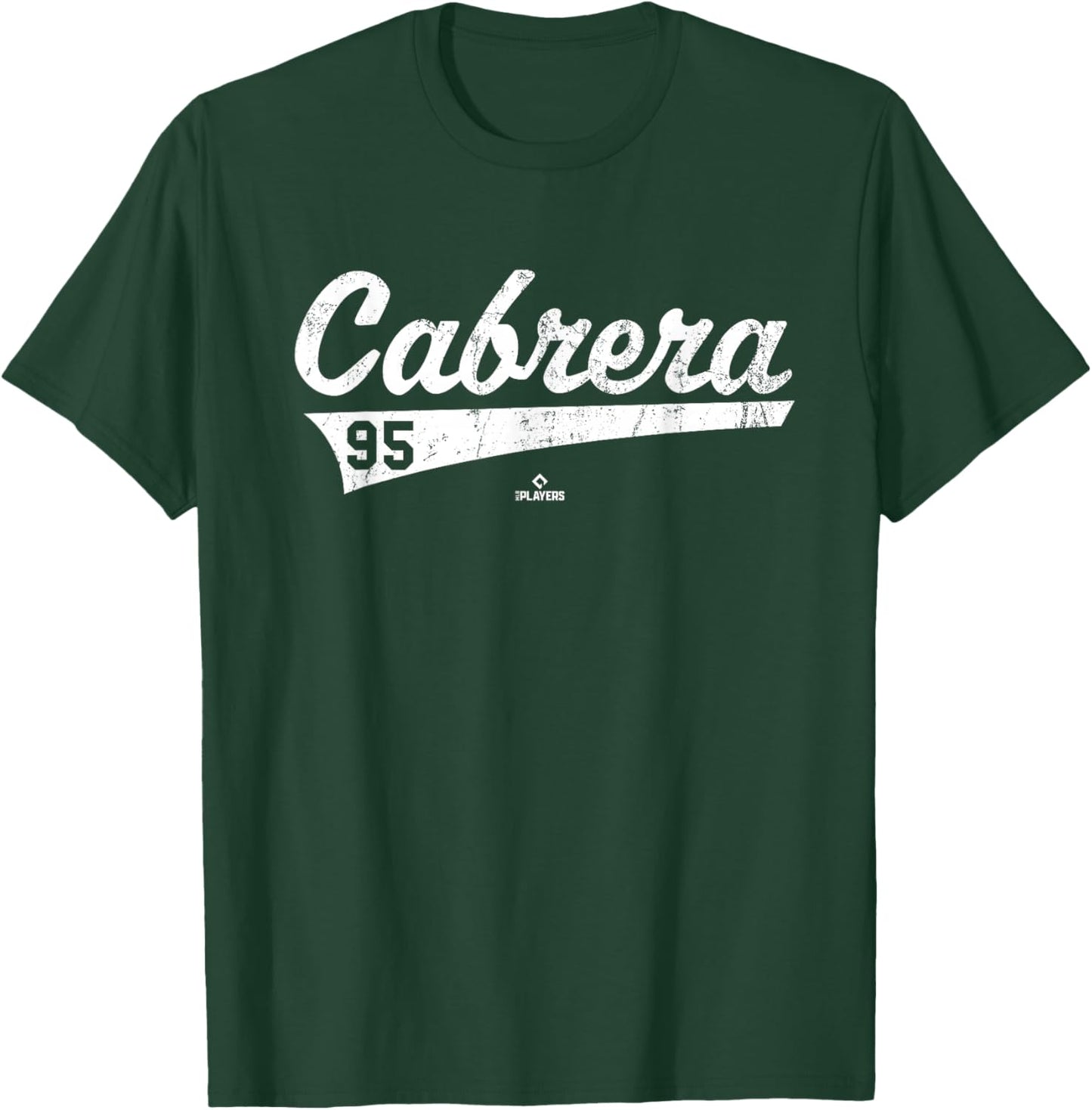 Vintage Gameday Oswaldo Cabrera New York MLBPA T-Shirt - T-Shirt | Forest