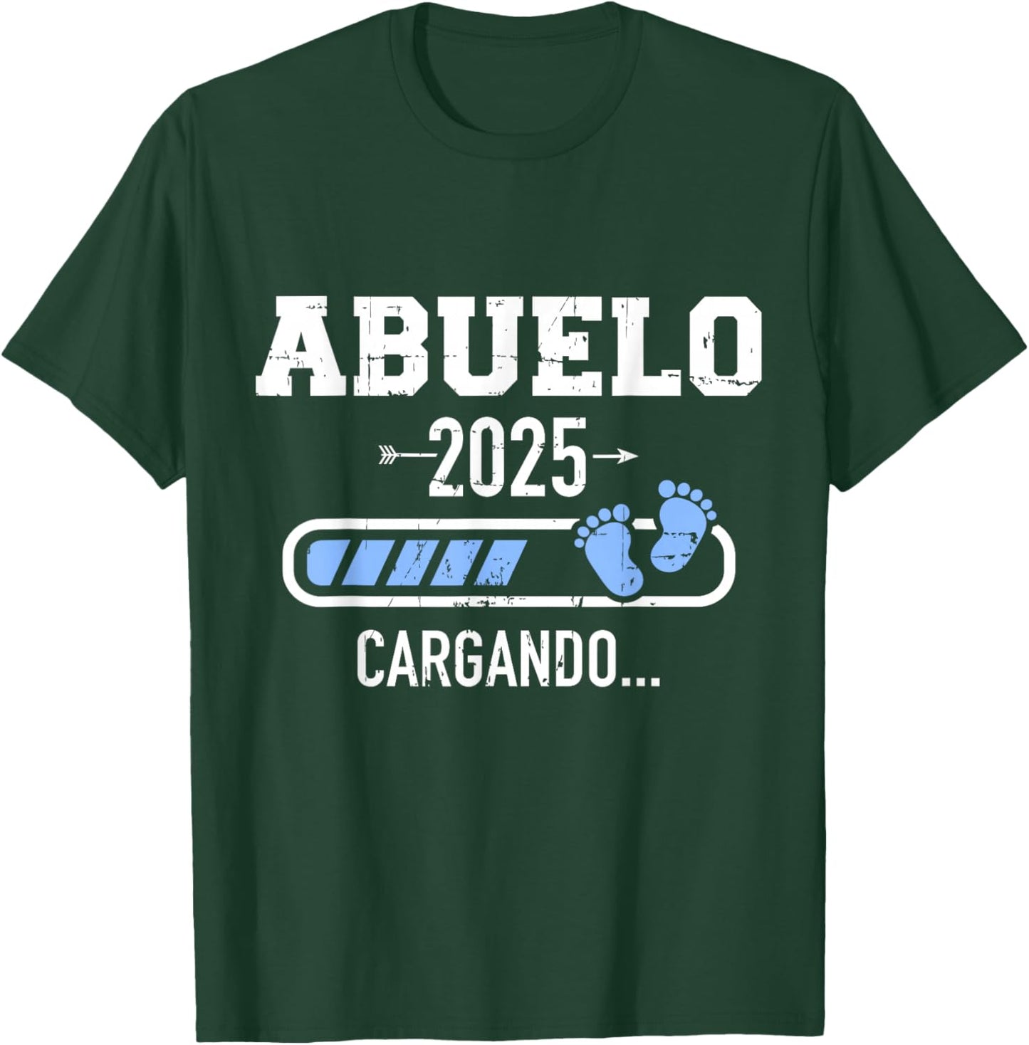 Abuelo 2025 cargando T-Shirt - T-Shirt | Forest