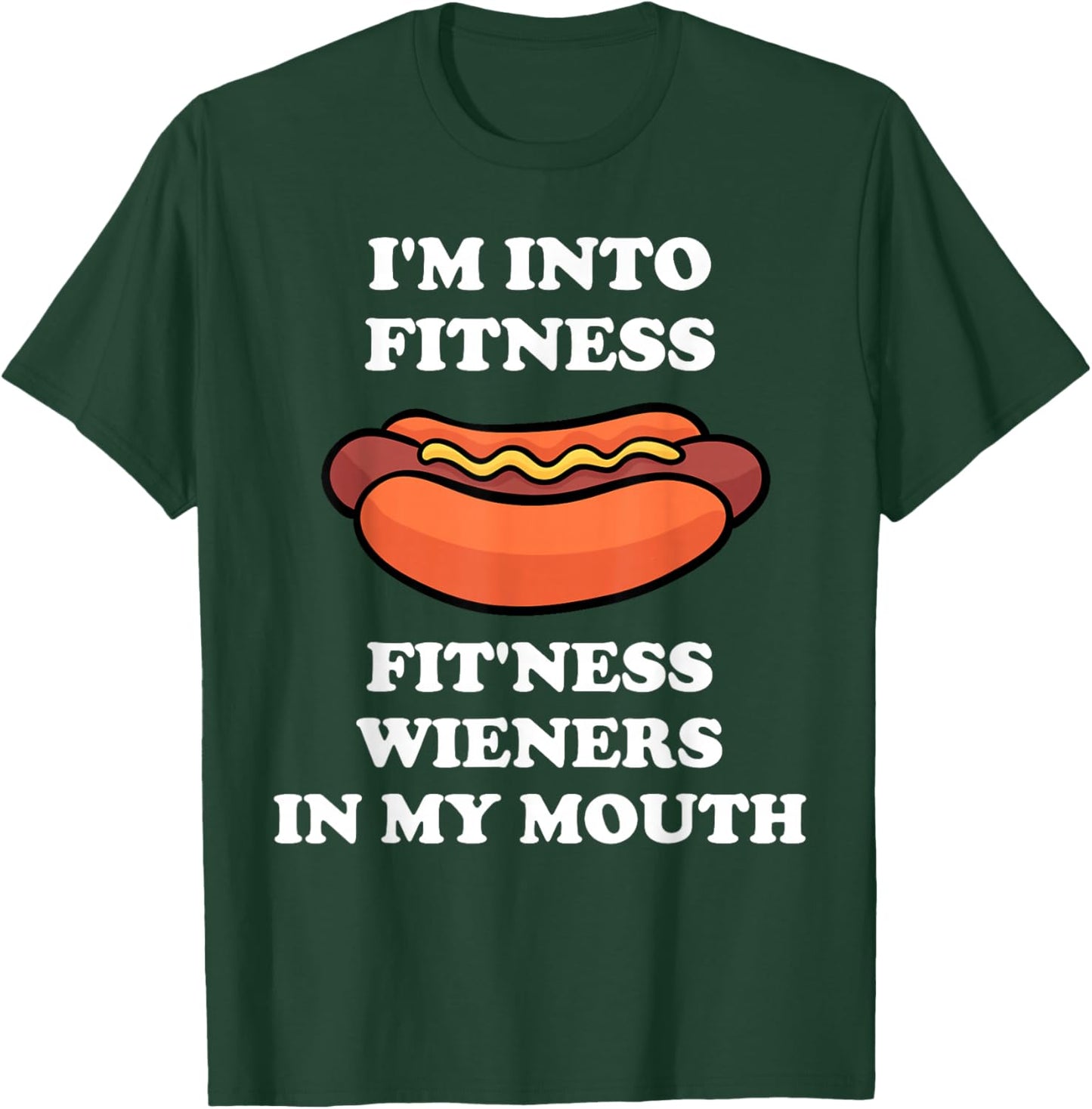 4th of July Funny Inappropriate Hotdog Women T-Shirt - T-Shirt | Forest