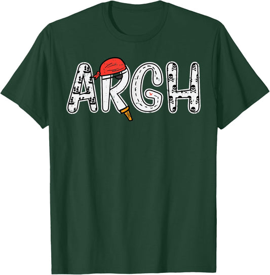 Argh Pirate Cute Halloween Costume Men Women Boys Girls Kids T-Shirt - T-Shirt | Forest