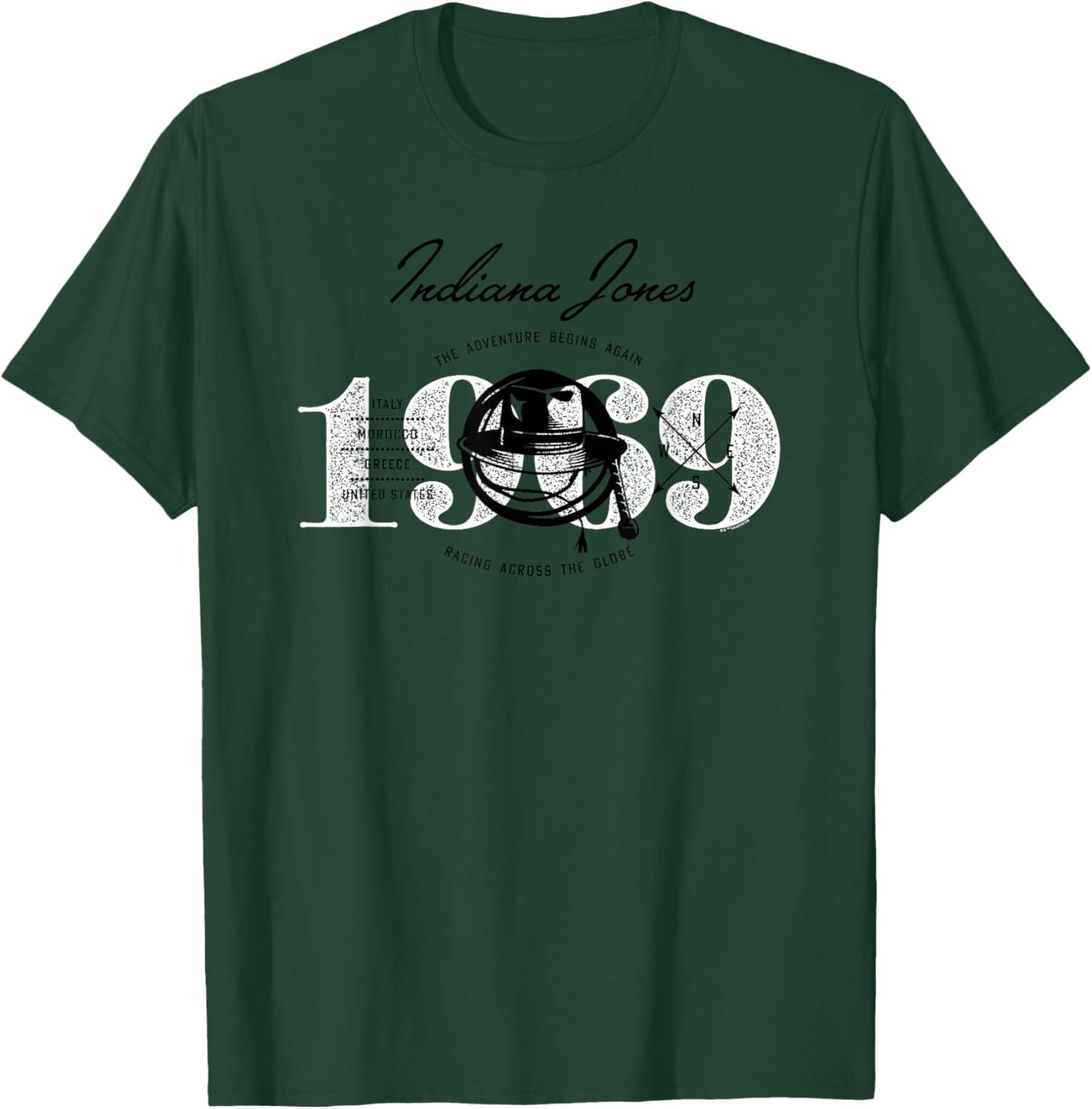 Lucasfilm Indiana Jones and the Dial of Destiny 1969 Begins T-Shirt - T-Shirt | Forest