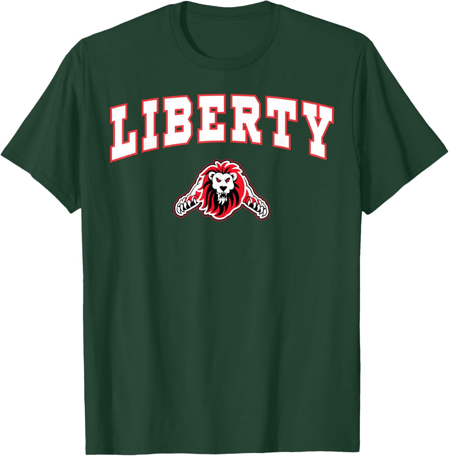 Liberty High School Lions C2 T-Shirt - T-Shirt | Forest