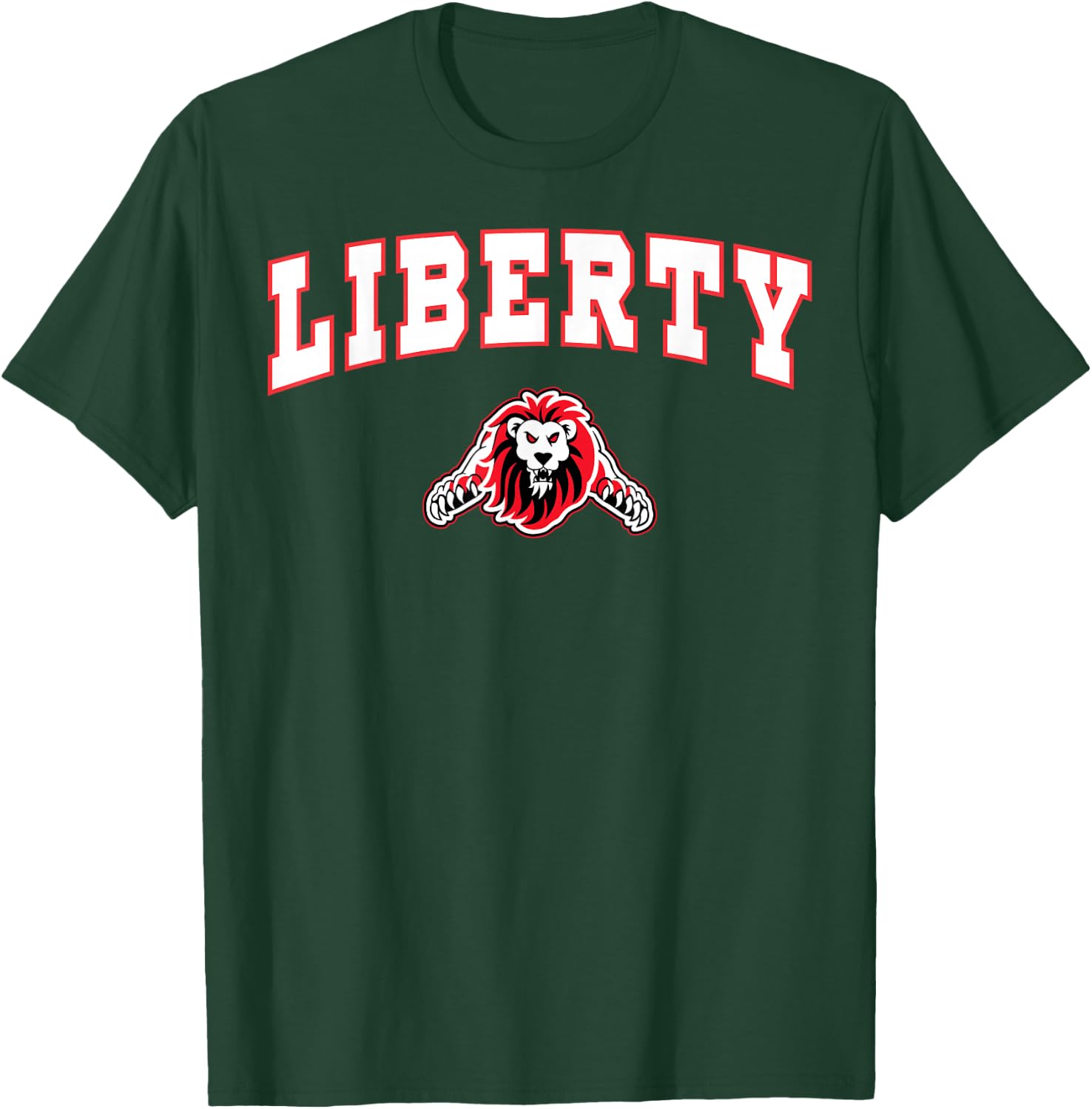 Liberty High School Lions C2 T-Shirt - T-Shirt | Forest