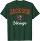Jackson High School Vikings T-Shirt - T-Shirt | Forest