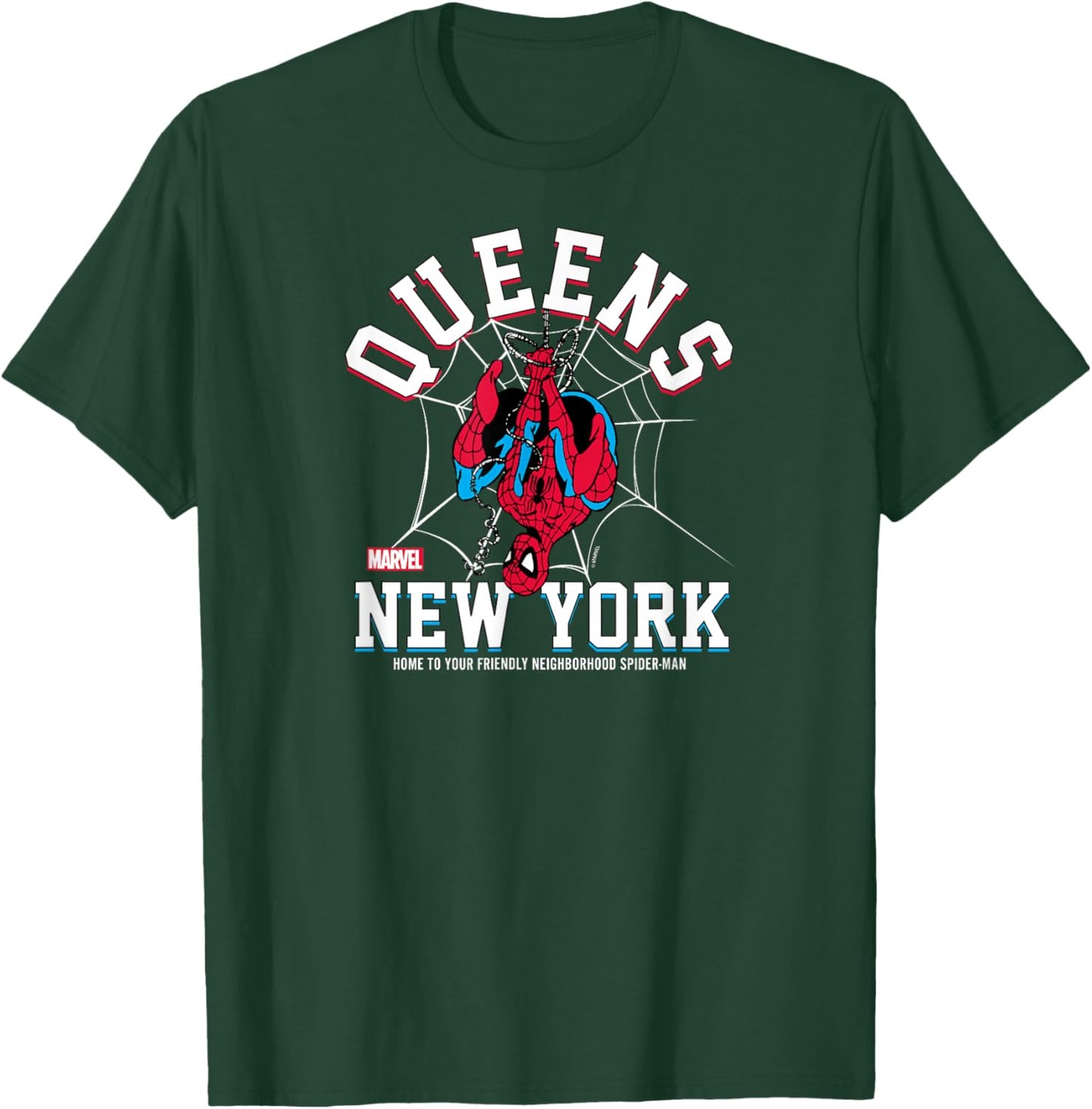 Spider-Man - Collegiate T-Shirt - T-Shirt | Forest
