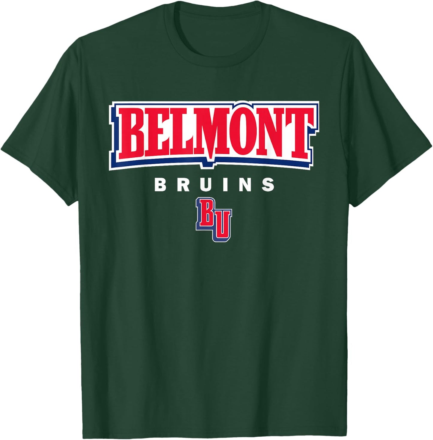 Belmont Bruins | Official NCAA University | NCAFBEL03 T-Shirt - T-Shirt | Forest
