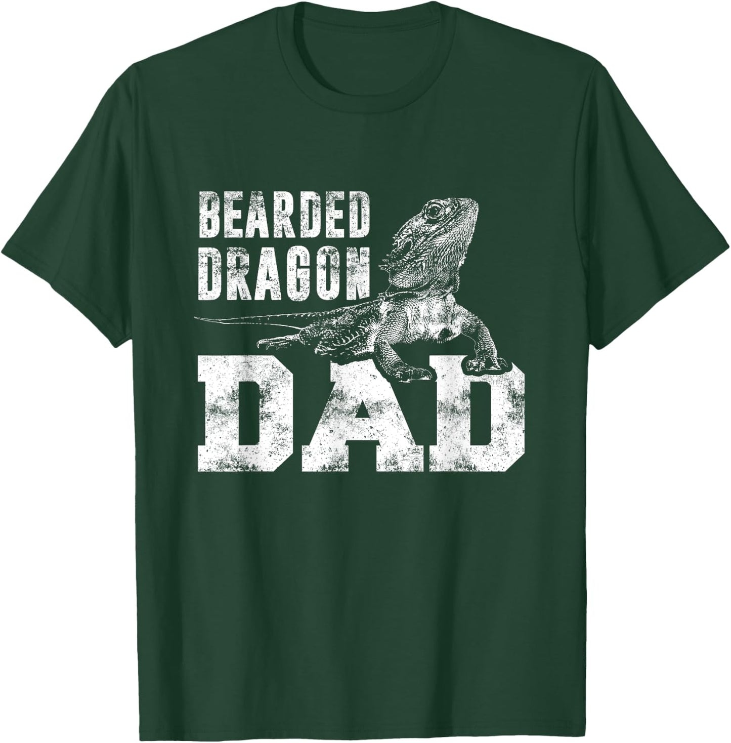 Bearded Dragons Agamen Lizards Bearded Dragon Father T-Shirt - T-Shirt | Forest