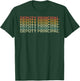 Retro 70s Deputy Principal Job Title T-Shirt - T-Shirt | Forest