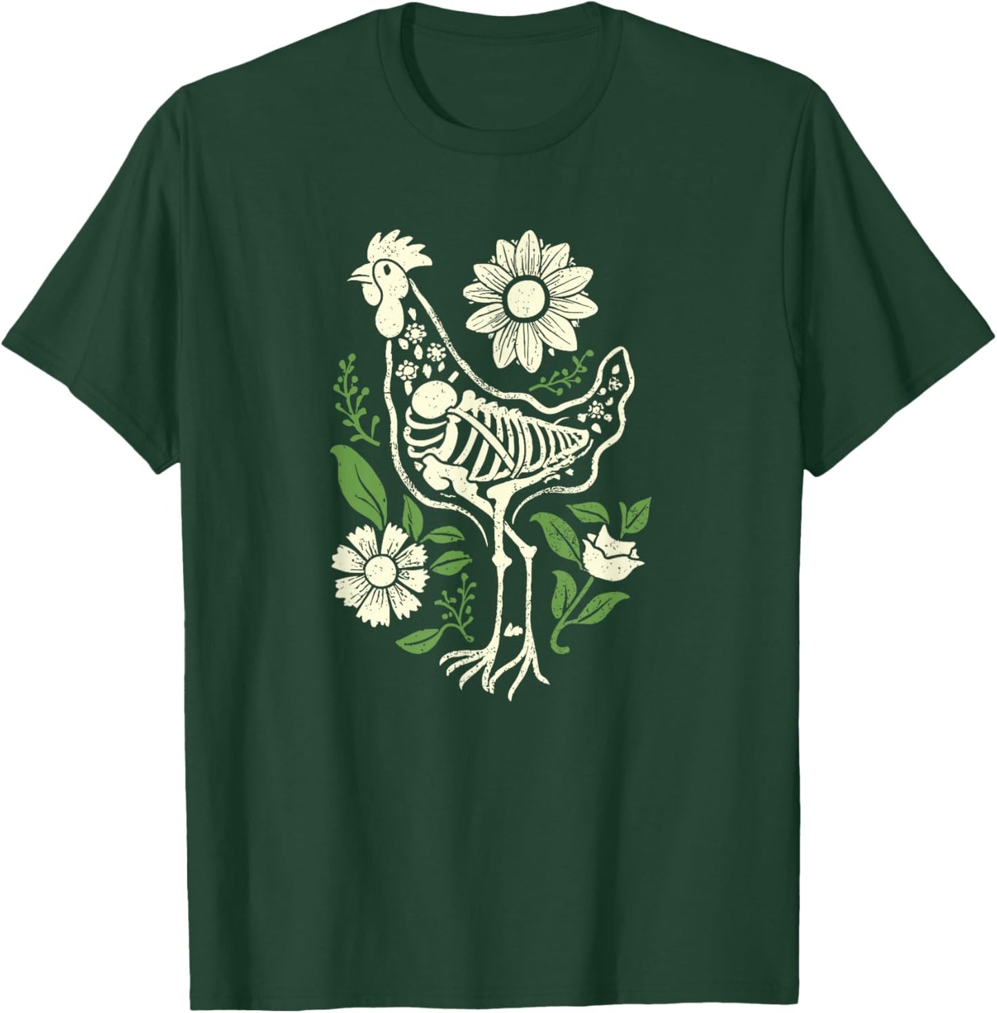 Hen - Chicken Coop Farm Farmer Farmers Chicken T-Shirt - T-Shirt | Forest