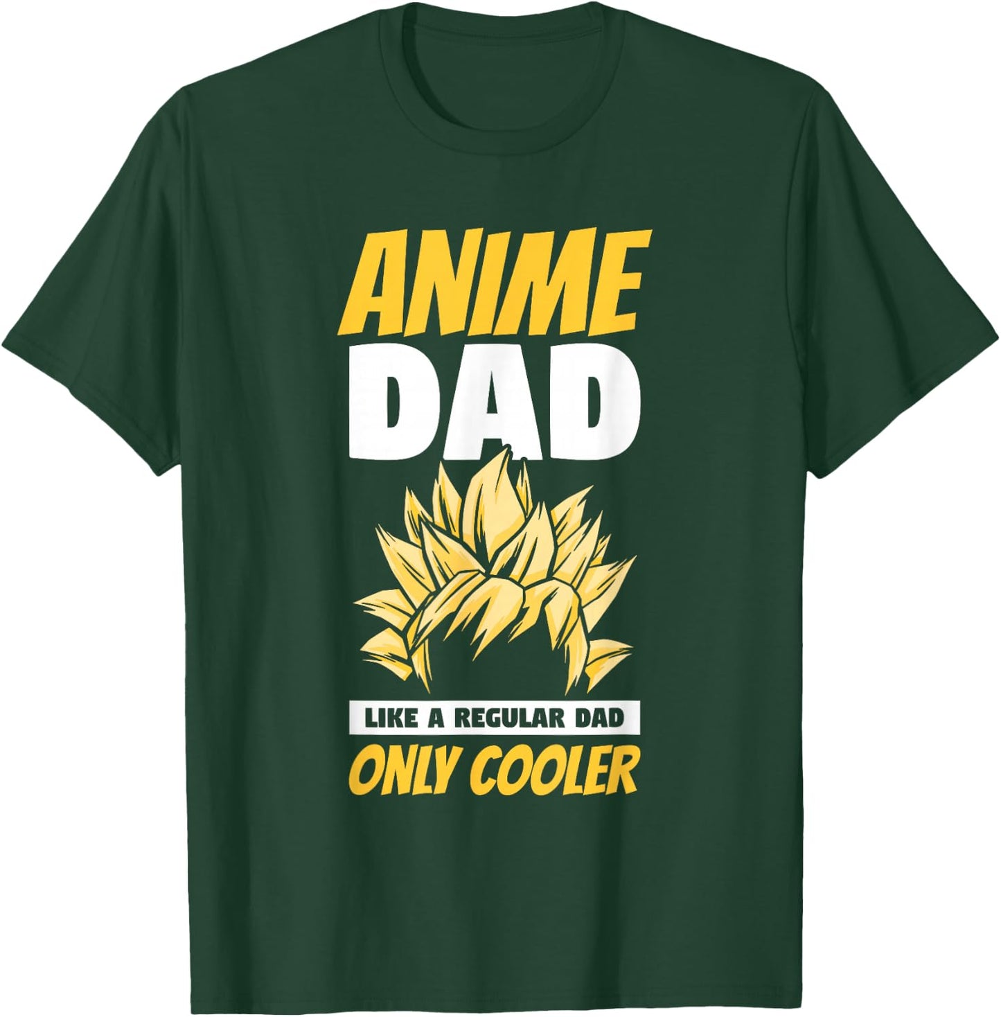 Anime Dad Like A Regular Dad Only Cooler Fathers Day Otaku T-Shirt - T-Shirt | Forest
