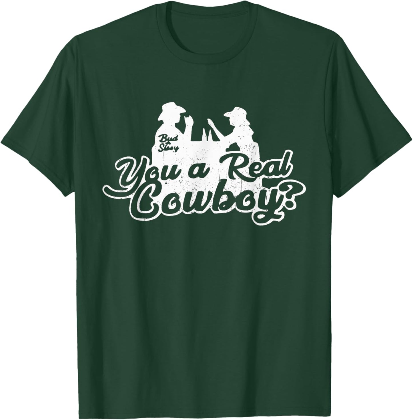 Country Love Gilley's Bud N Sissy | Urban Cowboy T-Shirt - T-Shirt | Forest