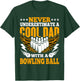 Bowling Lovers Never Underestimate a Cool Dad with a Bowling T-Shirt - T-Shirt | Forest