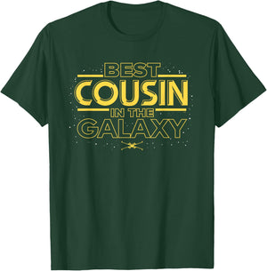 Star Wars Best Cousin in the Galaxy Family Trip Birthday T-Shirt - T-Shirt | Forest