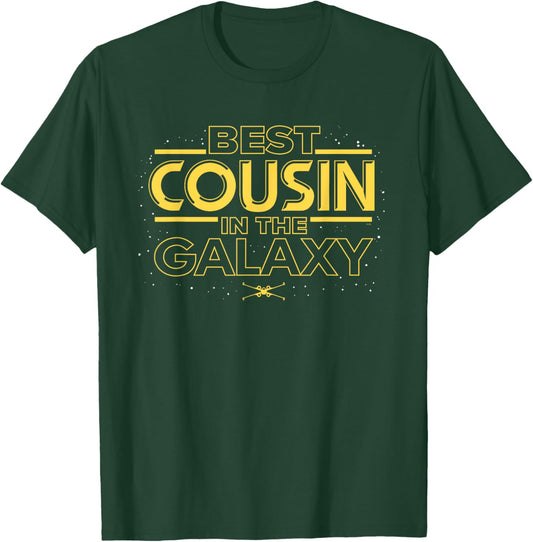 Star Wars Best Cousin in the Galaxy Family Trip Birthday T-Shirt - T-Shirt | Forest