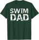 Vintage Swimming Gift from Kid Swimmers Swim Dad T-Shirt - T-Shirt | Forest