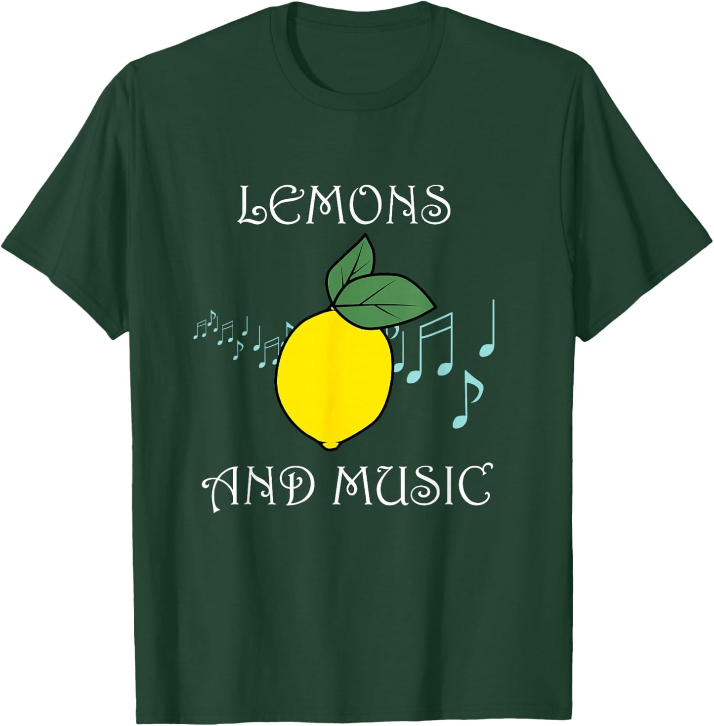 Music and Lemons Vitamin Lemonade Musician T-Shirt - T-Shirt | Forest