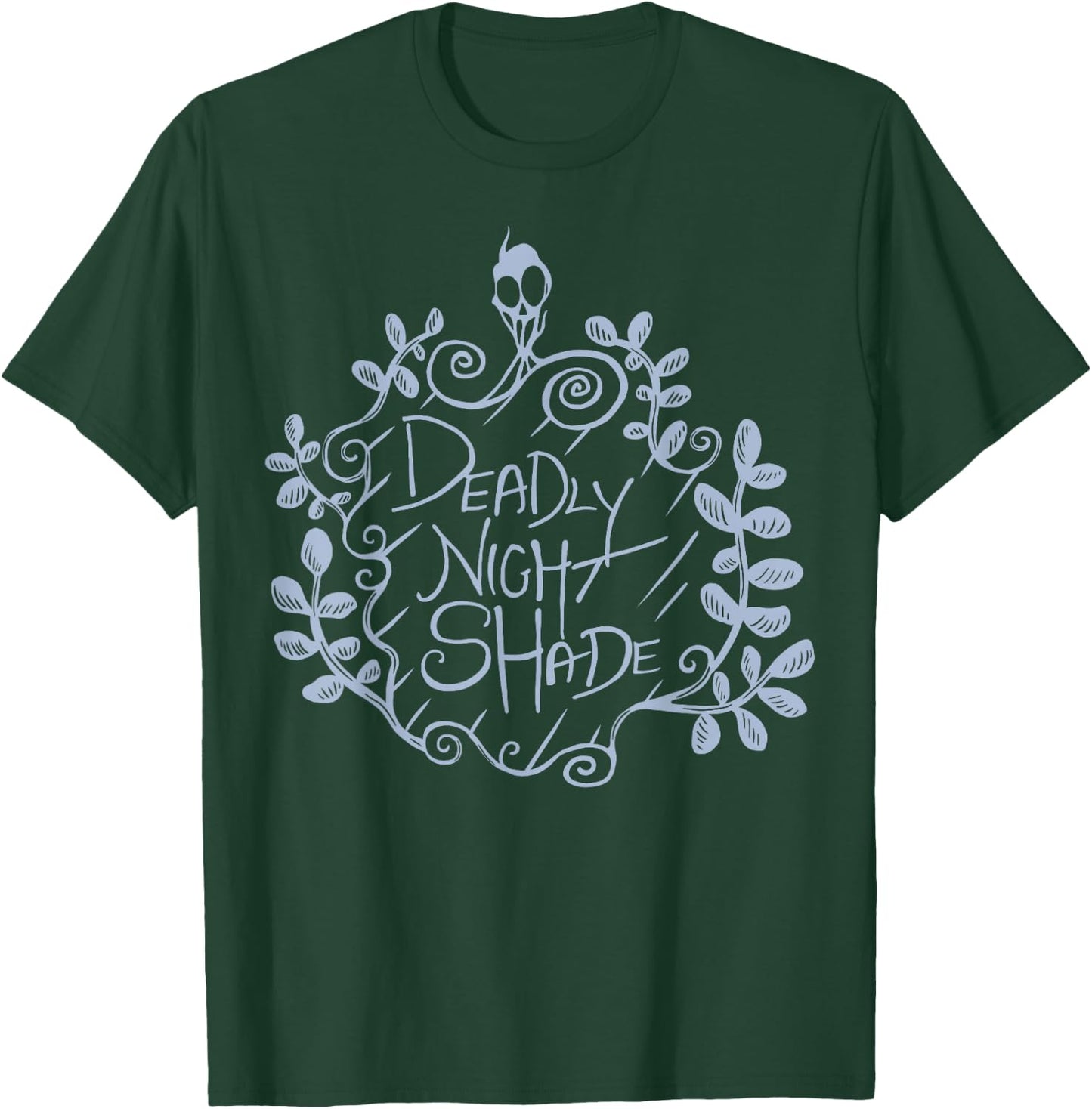 Disney The Nightmare Before Christmas Deadly Night Shade T-Shirt - T-Shirt | Forest
