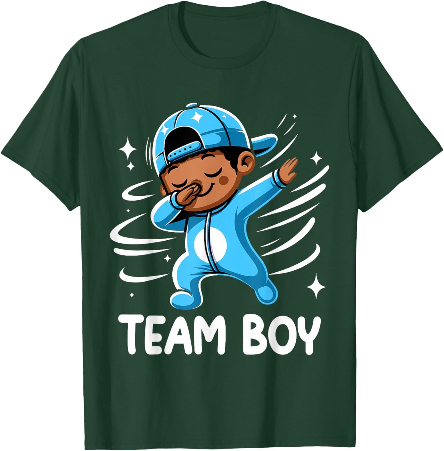 Gender Reveal Party Team Boy Baby Announcement T-Shirt - T-Shirt | Forest