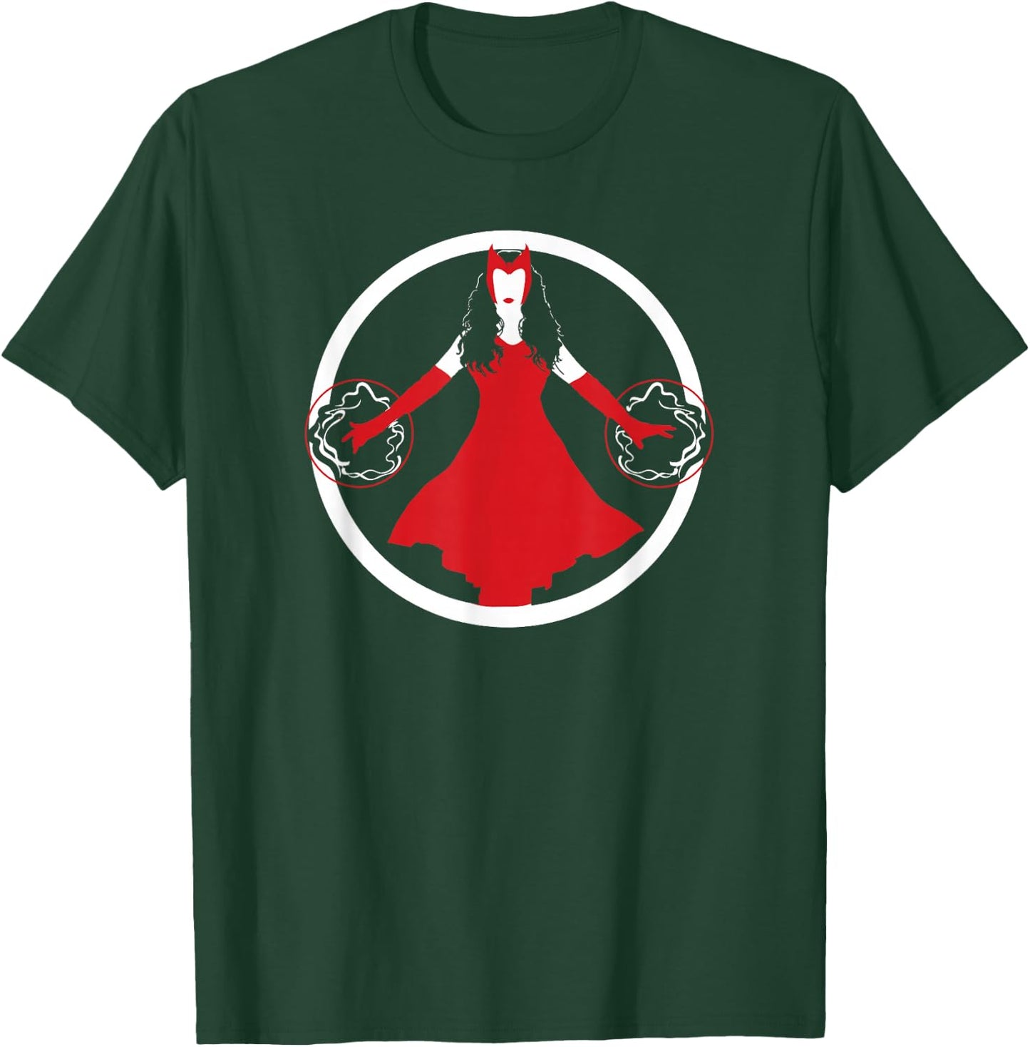 Marvel Scarlet Witch Silhouette Icon T-Shirt - T-Shirt | Forest