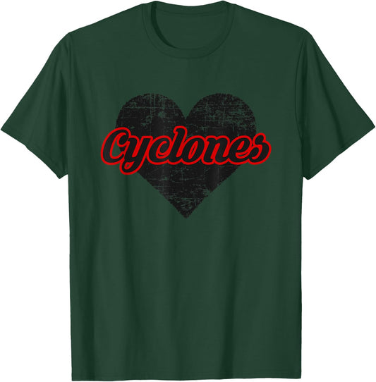 Over Heart T-Shirt - T-Shirt | Forest
