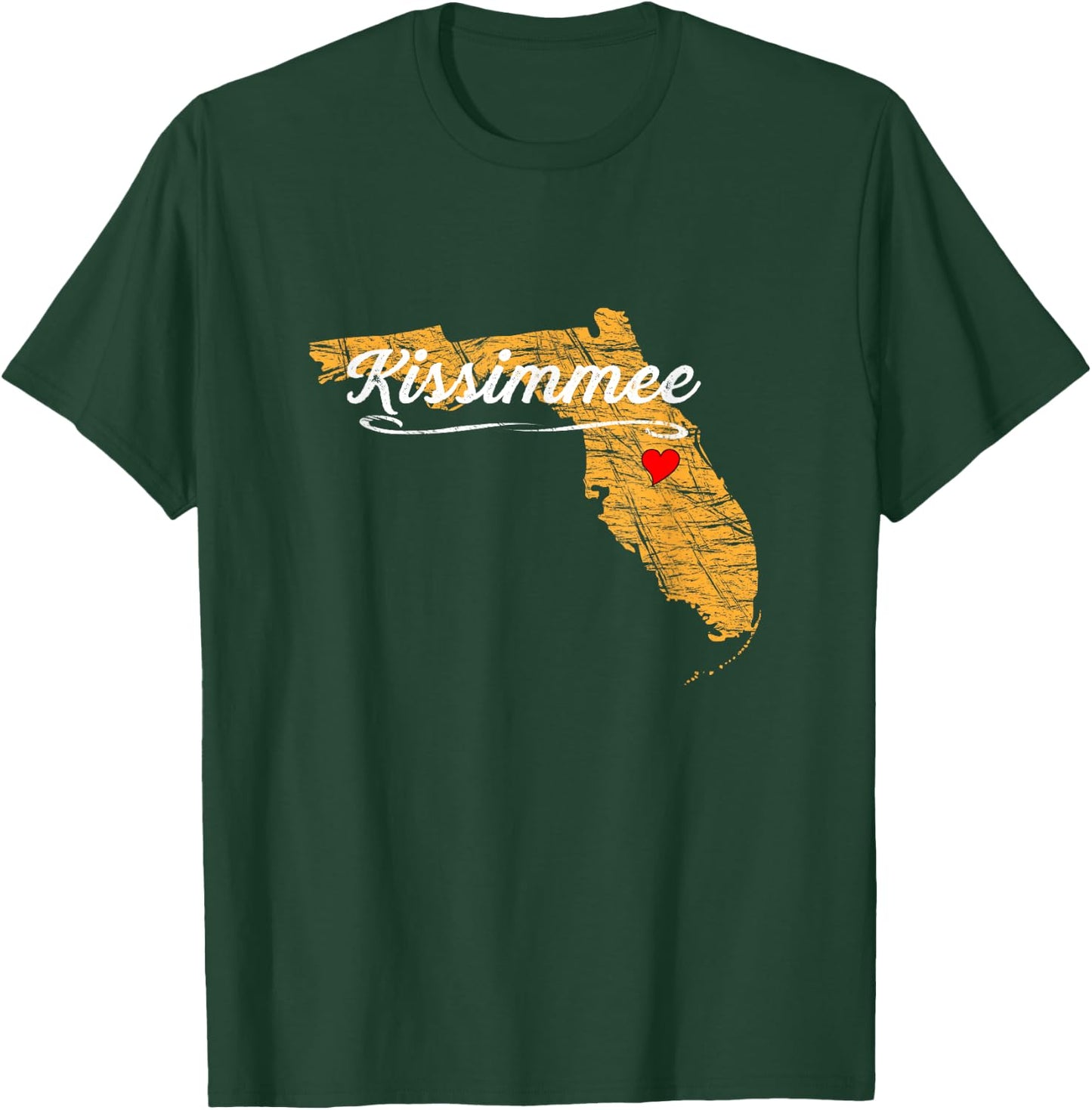 City of Kissimmee Florida Vacation Souvenir Graphic T-Shirt - T-Shirt | Forest