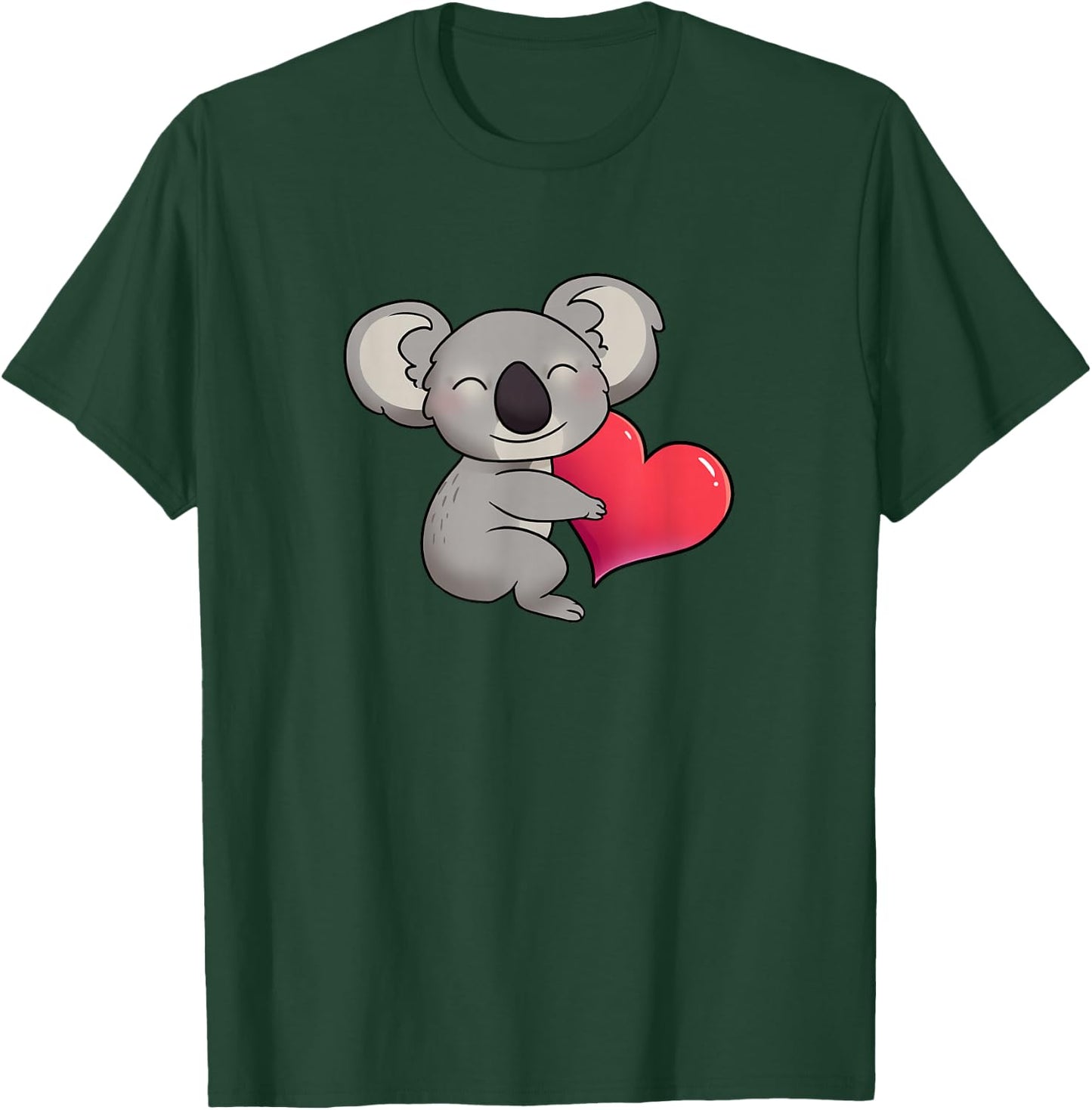 Koala Conservation Support Wildlife with Adorable Koala Bear T-Shirt - T-Shirt | Forest