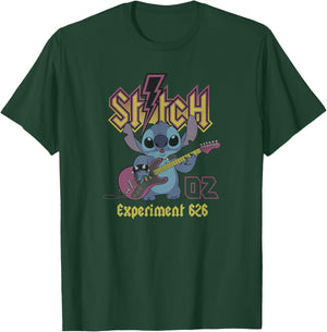 Disney Lilo & Stitch Rock Concert Experiment 626 Band T-Shirt - T-Shirt | Forest