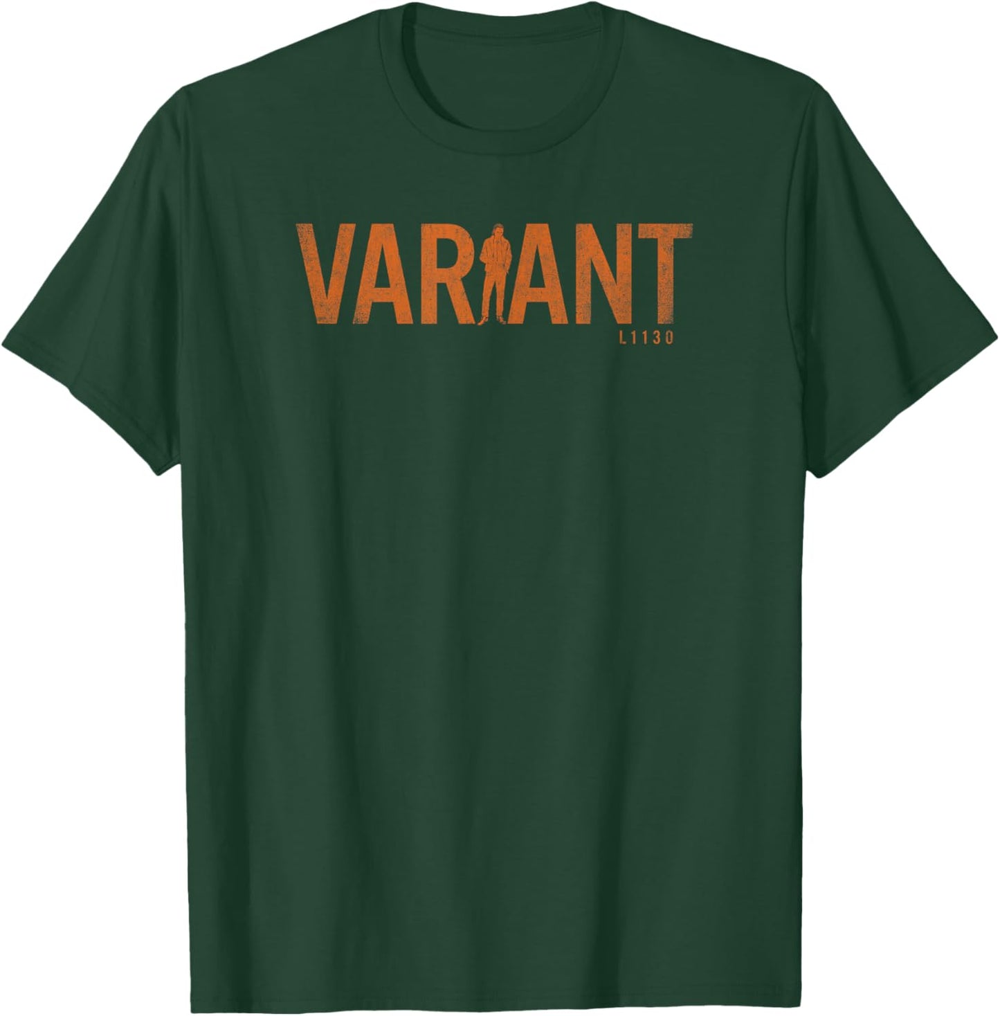 Marvel Loki Variant Loki L1130 Silhouette Center Logo T-Shirt - T-Shirt | Forest