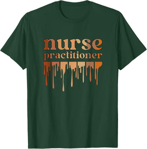 Black Nurse Practitioner African American Nurse Practitioner T-Shirt - T-Shirt | Forest