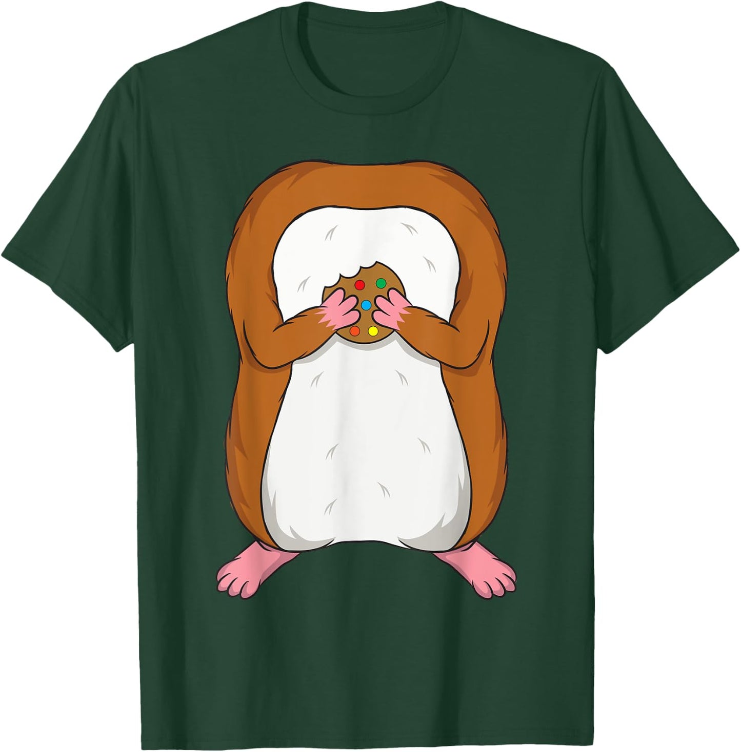 Funny Hamster Body Headless Halloween Easy Costume Outfit T-Shirt - T-Shirt | Forest