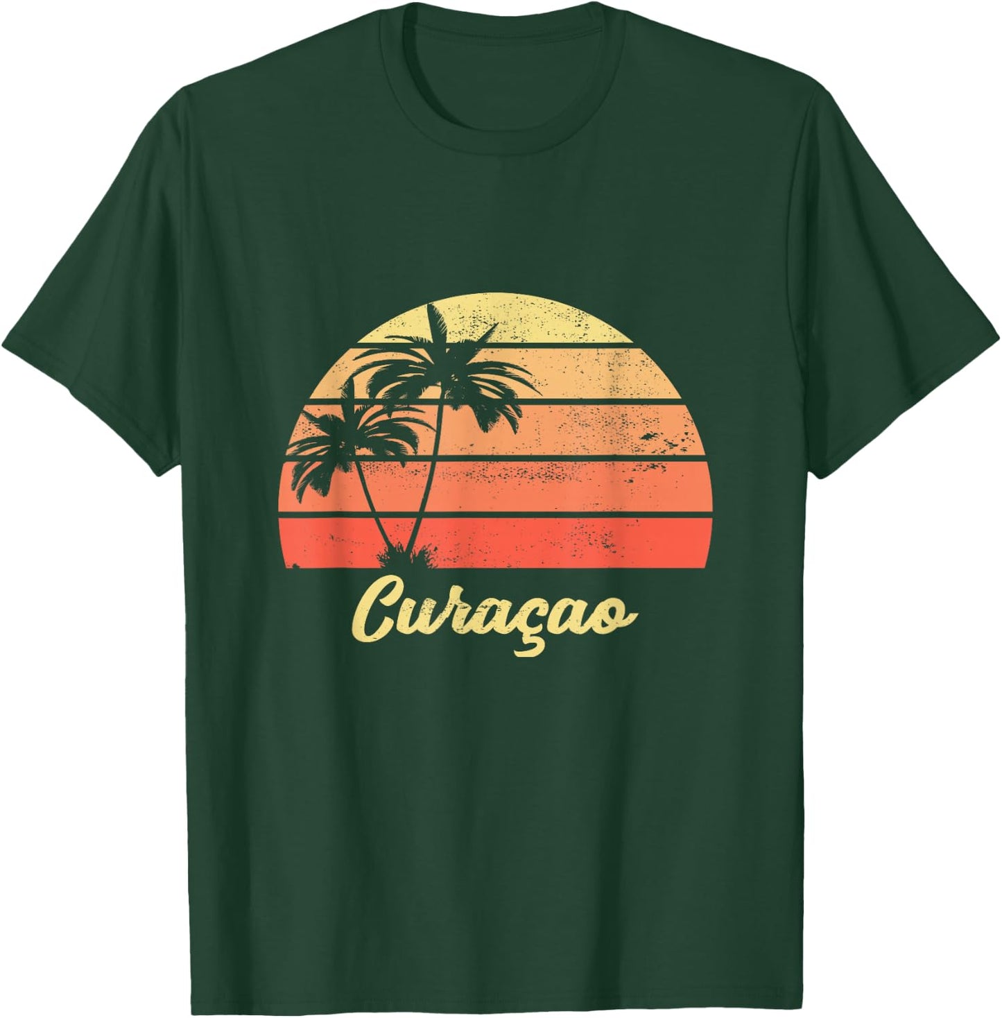 Curacao Shirt Holiday Vacation Cruise Travel T-Shirt - T-Shirt | Forest