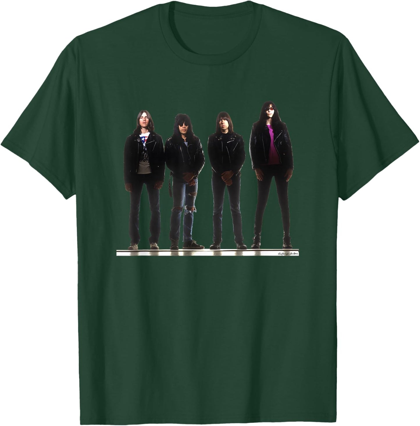 The Ramones Mondo Bizarro Photo by George DuBose T-Shirt - T-Shirt | Forest