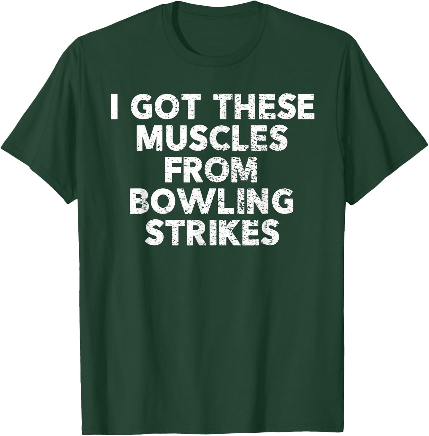 Funny Bowling Shirt and Guys T-Shirt - T-Shirt | Forest