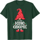 The King Gnome Funny Family Matching Group Christmas T-Shirt - T-Shirt | Forest