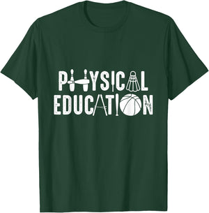 Physical Education Teacher Favorite Basketball Teaching T-Shirt - T-Shirt | Forest